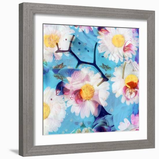 Composition with Orchid and Other Flowers-Alaya Gadeh-Framed Photographic Print