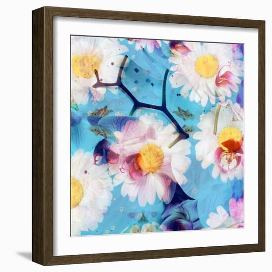 Composition with Orchid and Other Flowers-Alaya Gadeh-Framed Photographic Print