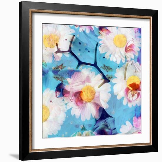 Composition with Orchid and Other Flowers-Alaya Gadeh-Framed Photographic Print