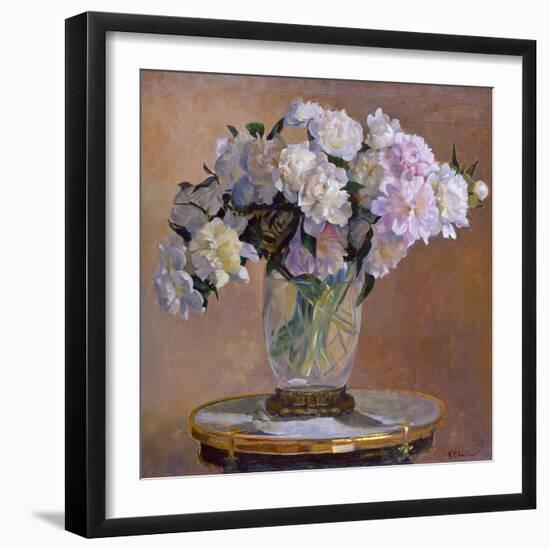 Composition with Peonies-Valeriy Chuikov-Framed Giclee Print