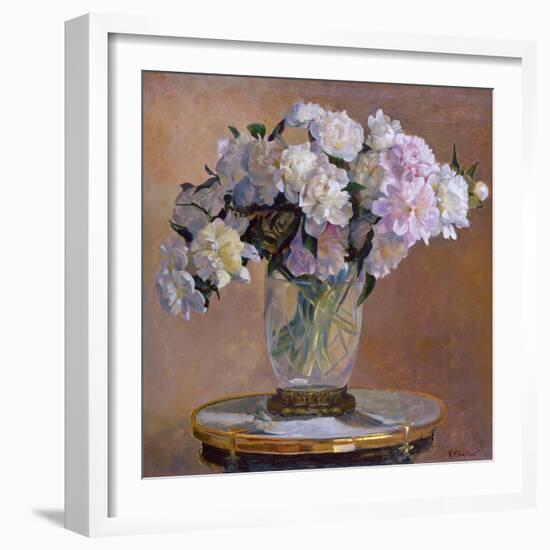 Composition with Peonies-Valeriy Chuikov-Framed Giclee Print