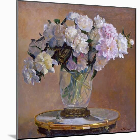 Composition with Peonies-Valeriy Chuikov-Mounted Giclee Print