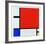 Composition with Red, Blue and Yellow, 1930-Piet Mondrian-Framed Art Print