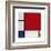 Composition with Red, Blue and Yellow, 1930-Piet Mondrian-Framed Giclee Print