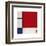 Composition with Red, Blue and Yellow, 1930-Piet Mondrian-Framed Giclee Print