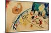 Composition with Trojka Theme, 1911/12-Wassily Kandinsky-Mounted Giclee Print