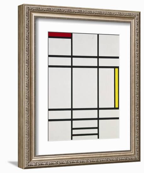 Composition with White, Red and Yellow, 1938-42-Piet Mondrian-Framed Giclee Print