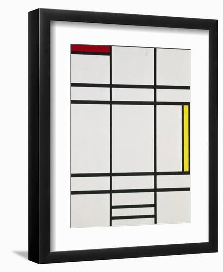 Composition with White, Red and Yellow, 1938-42-Piet Mondrian-Framed Giclee Print