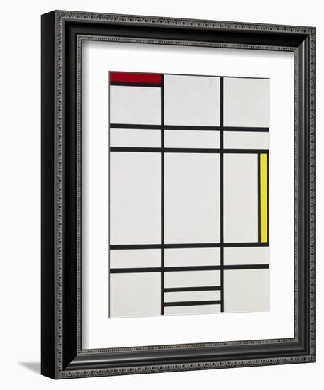 Composition with White, Red and Yellow, 1938-42-Piet Mondrian-Framed Giclee Print