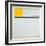 Composition with Yellow and Double Line, 1932-Piet Mondrian-Framed Art Print