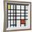 Composition with Yellow, Blue and Red-Piet Mondrian-Framed Premium Giclee Print