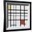 Composition with Yellow, Blue and Red-Piet Mondrian-Framed Premium Giclee Print