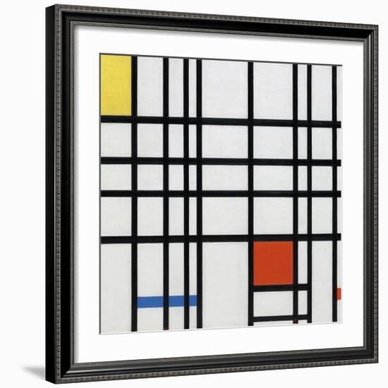 Composition with Yellow, Blue and Red-Piet Mondrian-Framed Premium Giclee Print