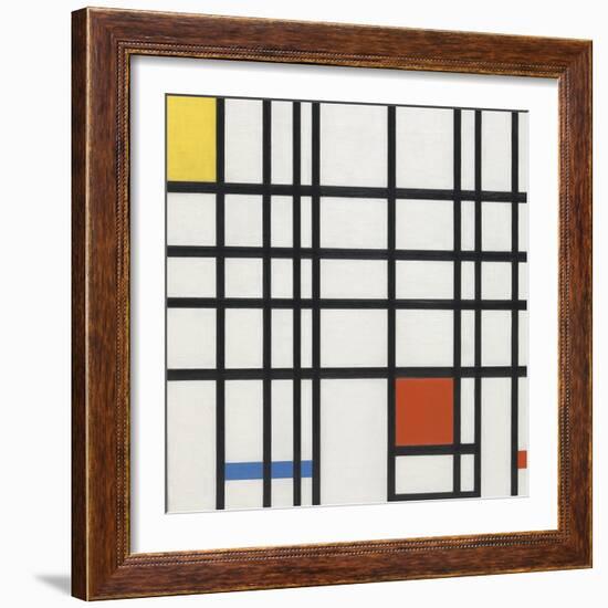 Composition with Yellow, Blue and Red-Piet Mondrian-Framed Giclee Print