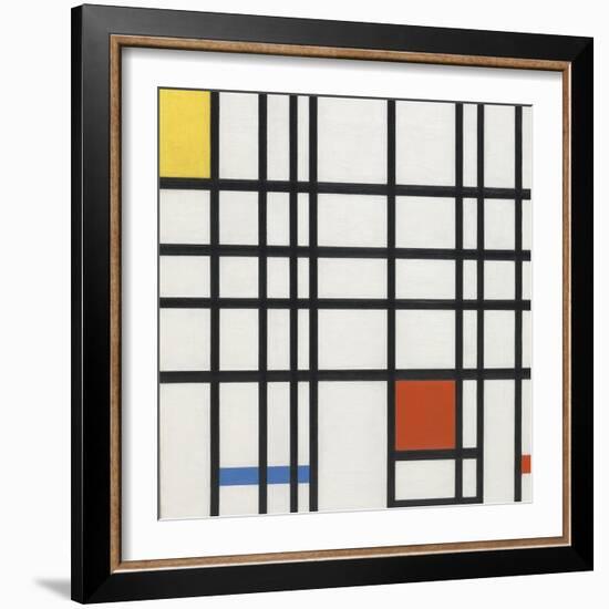 Composition with Yellow, Blue and Red-Piet Mondrian-Framed Giclee Print