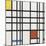 Composition with Yellow, Blue and Red-Piet Mondrian-Mounted Giclee Print