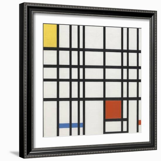 Composition with Yellow, Blue and Red-Piet Mondrian-Framed Giclee Print