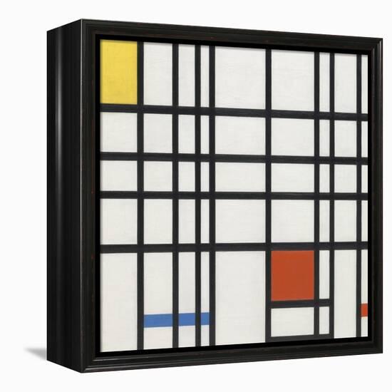 Composition with Yellow, Blue and Red-Piet Mondrian-Framed Premier Image Canvas