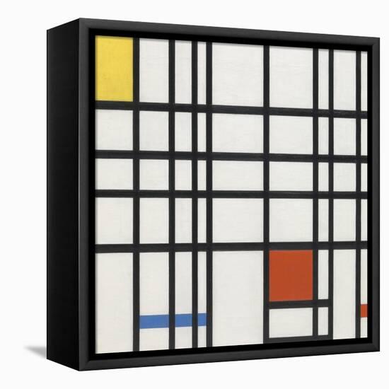 Composition with Yellow, Blue and Red-Piet Mondrian-Framed Premier Image Canvas