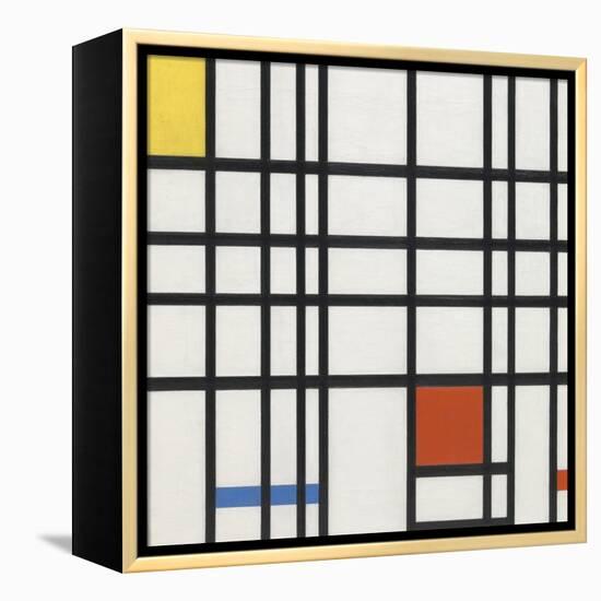 Composition with Yellow, Blue and Red-Piet Mondrian-Framed Premier Image Canvas