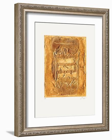 Composition X-Thierry Buisson-Framed Collectable Print