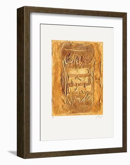 Composition X-Thierry Buisson-Framed Collectable Print