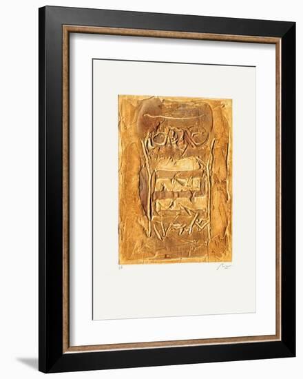 Composition X-Thierry Buisson-Framed Collectable Print