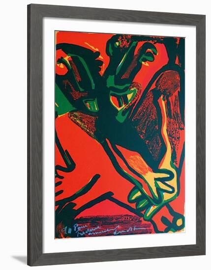 Composition XI-Bengt Lindstroem-Framed Limited Edition