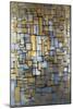 Composition XIV 1913 (painting)-Piet Mondrian-Mounted Giclee Print