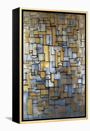 Composition XIV 1913 (painting)-Piet Mondrian-Framed Premier Image Canvas