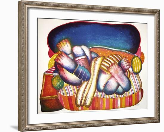 Composition-Abraham Hadad-Framed Collectable Print