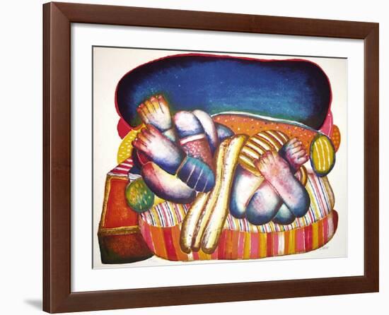 Composition-Abraham Hadad-Framed Collectable Print