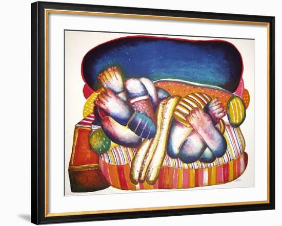 Composition-Abraham Hadad-Framed Collectable Print