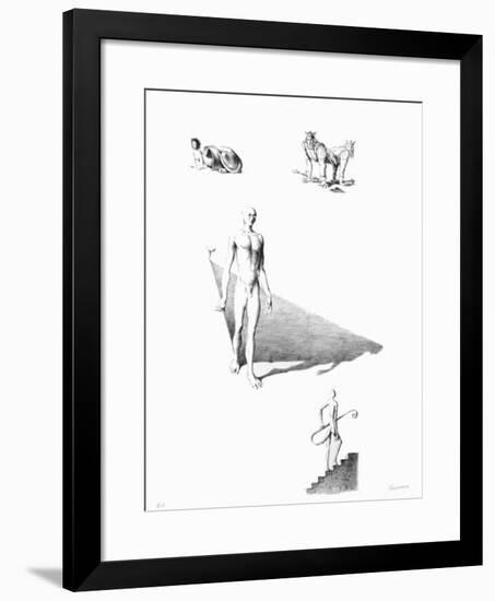 Composition-Jean Gourmelin-Framed Collectable Print