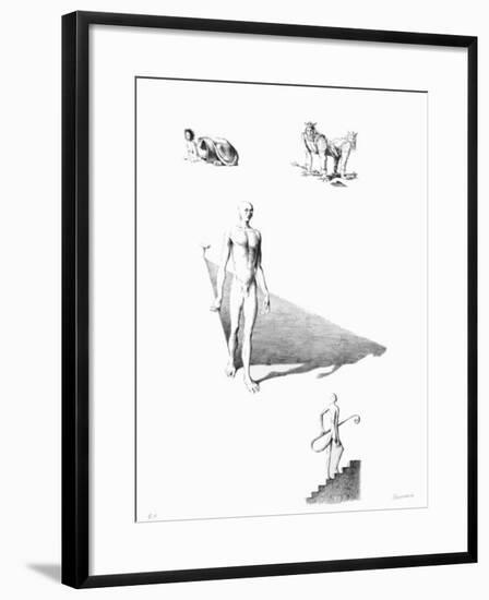 Composition-Jean Gourmelin-Framed Collectable Print