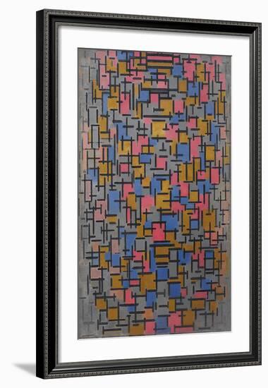 Composition-Piet Mondrian-Framed Premium Giclee Print