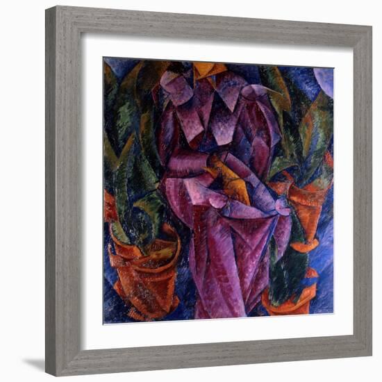 Composizione Spiralica-Umberto Boccioni-Framed Giclee Print