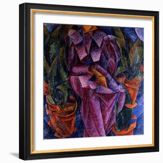 Composizione Spiralica-Umberto Boccioni-Framed Giclee Print