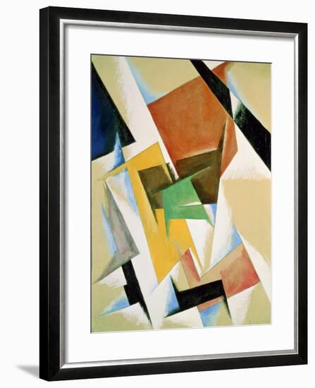 Compostion, 1921-Liubov Sergeevna Popova-Framed Giclee Print