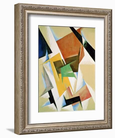 Compostion, 1921-Liubov Sergeevna Popova-Framed Giclee Print