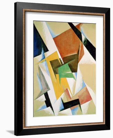 Compostion, 1921-Liubov Sergeevna Popova-Framed Giclee Print