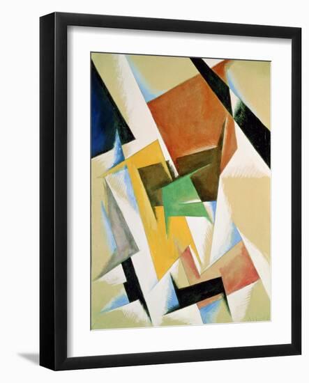 Compostion, 1921-Liubov Sergeevna Popova-Framed Giclee Print