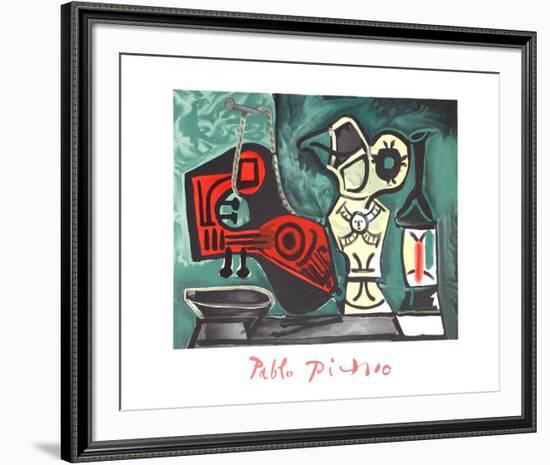 Compotition a la Mandoline-Pablo Picasso-Framed Collectable Print