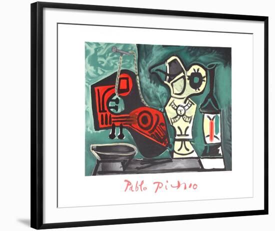 Compotition a la Mandoline-Pablo Picasso-Framed Collectable Print