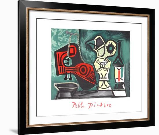 Compotition a la Mandoline-Pablo Picasso-Framed Collectable Print