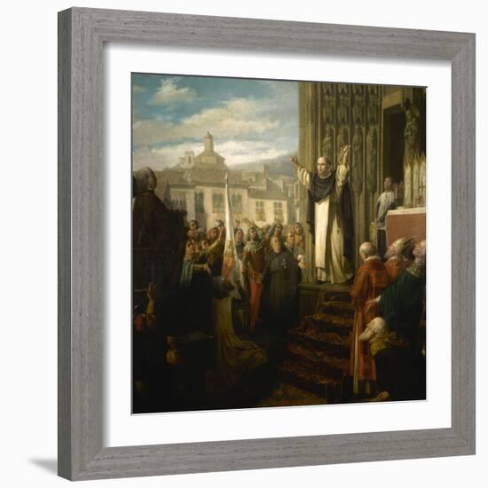 Compromise of Caspe, 1867-Dioscoro Puebla-Framed Giclee Print