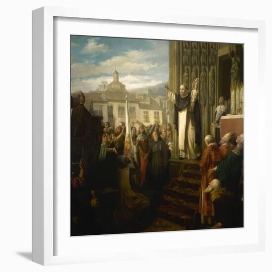 Compromise of Caspe, 1867-Dioscoro Puebla-Framed Giclee Print