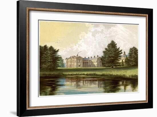 Compton Verney, Warwickshire, Home of Lord Willoughby De Broke, C1880-Benjamin Fawcett-Framed Giclee Print