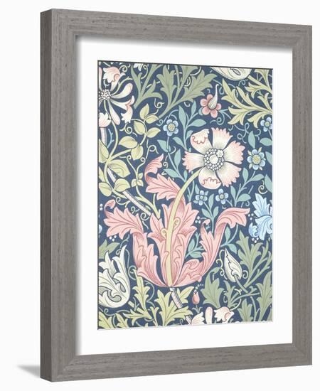 Compton Wallpaper, Paper, England, Late 19th Century-William Morris-Framed Giclee Print