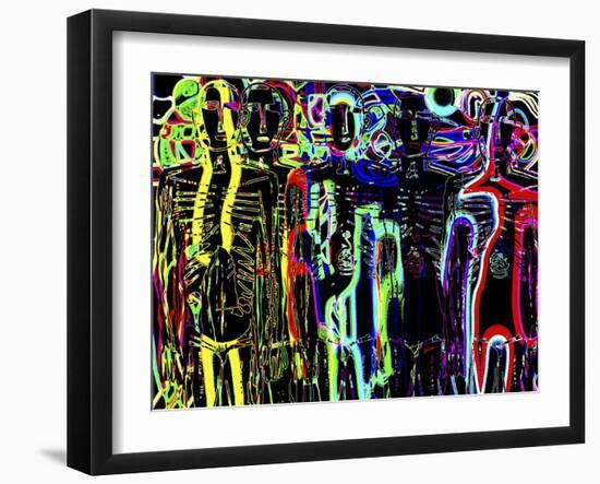 Computer Age-Diana Ong-Framed Giclee Print